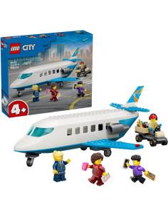 LEGO City Avión de Pasajeros de Juguete – Kit de Maquetas...