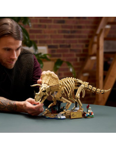 LEGO Jurassic World Fósiles de Dinosaurio: Triceratops  2