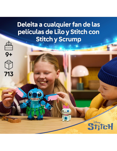 LEGO | Disney Stitch y Scrump de Juguete – 2...