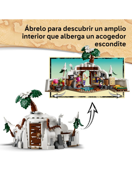 LEGO 75641 One Piece Guarida del Doctor Hiriluk – Juguete Coleccionable con 3 Minifiguras