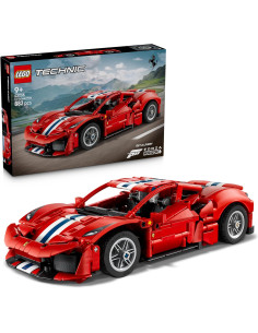 LEGO 42235 Technic Coche Ferrari 488 Pista de Juguete –...