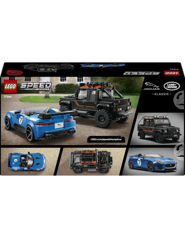 LEGO 77264 Speed Champions Jaguar Project 7 y...