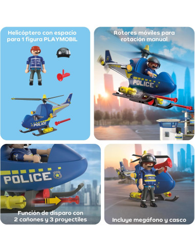 PLAYMOBIL | City Action | Helicóptero de policía