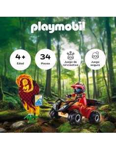PLAYMOBIL | Cars | Offroad Quad | Quad Todoterreno con... 2