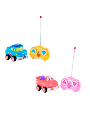 Cartoon Car Radio Control Juguete Infantil