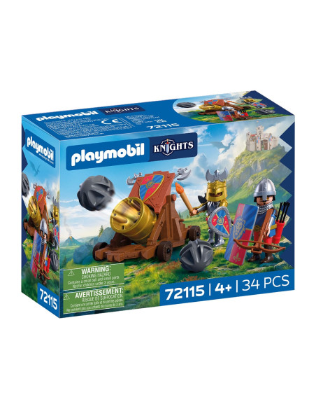 Playmobil 72115 Cañón de fuego de Caballeros León Playmobil Knights
