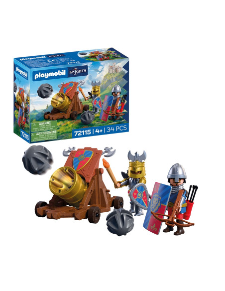 Playmobil 72115 Cañón de fuego de Caballeros León Playmobil Knights