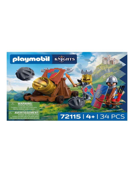 Playmobil 72115 Cañón de fuego de Caballeros León Playmobil Knights