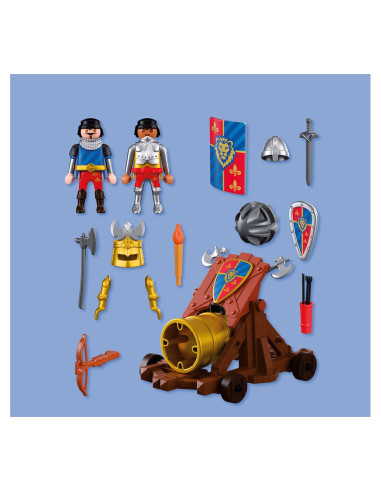 Playmobil 72115 Cañón de fuego de Caballeros...