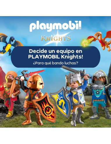 PLAYMOBIL 72116 Knights Caballeros | Troll con...