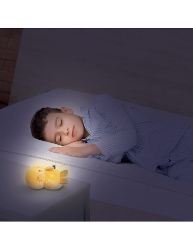 Baby Pequefoca dormilona Luz de Noche, Peluche...