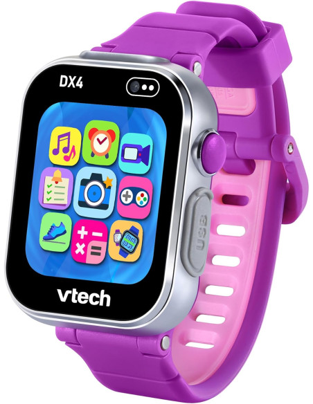 KidiZoom Smartwatch DX4, Color Frambuesa, Cámara Dual para Fotos y Selfies