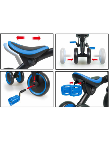 FEBER Evolutive Tribike 2 en 1 Ligera,...