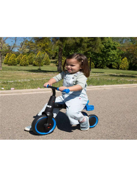 FEBER Evolutive Tribike 2 en 1 Ligera, Resistente, Función Correpasillos y Triciclo con Pedales