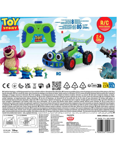 Coche Radiocontrol Buggy Toy Story Disney Pixar