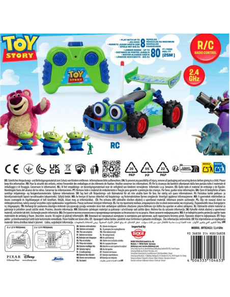 Coche Radiocontrol Buggy Toy Story Disney Pixar