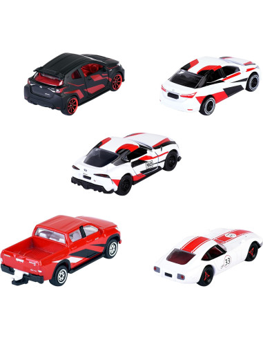 Majorette – Toyota Racing Giftpack, Set de 5...