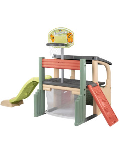 Smoby Life Fun Center – Casa de Juegos Infantil XXL con...