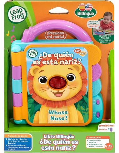 Leapfrog VTech - Libro bilingüe De quién será...