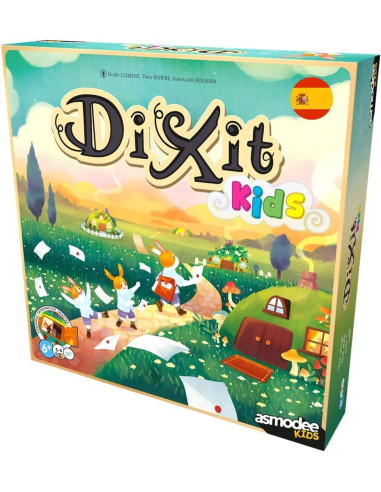 Kids Dixit Kids, Juego de Mesa cooperativo para...
