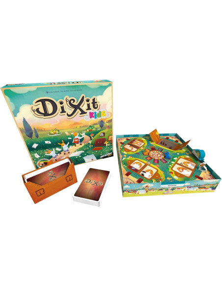 Kids Dixit Kids, Juego de Mesa cooperativo para niños