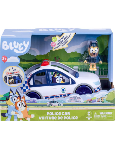 Coche de policía de Bluey vehículo del Episodio...
