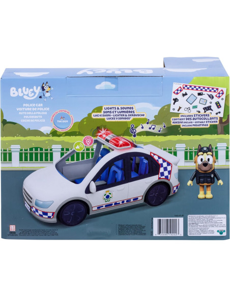 Coche de policía de Bluey vehículo del Episodio Especial El Cartel