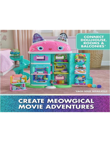 Casa de muñecas de Gabby Gatos - Pack Figuras...