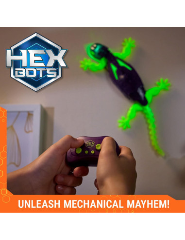 Hex Bots, Lagarto Glow-in-The-Dark Gecko,...