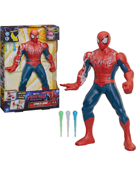 Marvel Spider-Man: Brand New Day, Spider-Man Energizado, Figura de acción electrónica, 36,8 cm