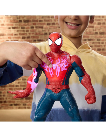 Marvel Spider-Man: Brand New Day, Spider-Man Energizado, Figura de acción electrónica, 36,8 cm