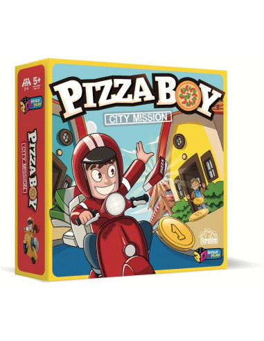 Pizza Boy City Mission Set de Construcción 187...