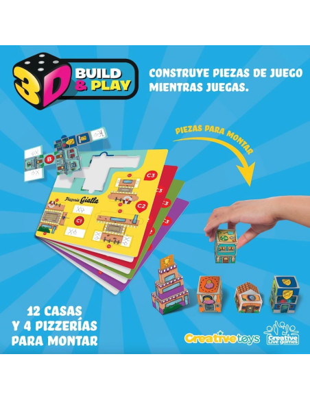 Pizza Boy City Mission Set de Construcción 187 Piezas