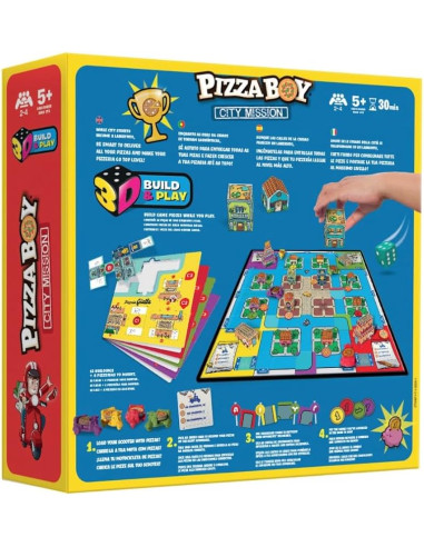 Pizza Boy City Mission Set de Construcción 187...
