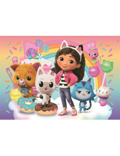Gabby´s Dollhouse Super Color - Pack de 2 Puzzles de 20... 2