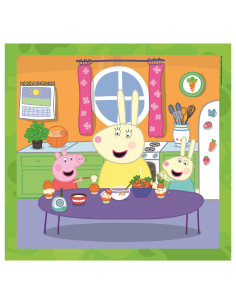 Puzzle 3x48 Super Color Peppa Pig 2