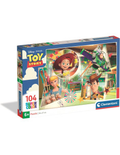 Disney Toy Story - Puzzle Infantil Super Color, 104 Piezas