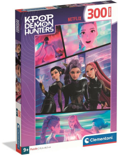 KPOP Demon Hunters Puzzle 300 Piezas - Rompecabezas Infantil