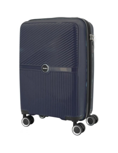 Maleta Cabina Expandible 20" 41l Azul Marino Ruedas...