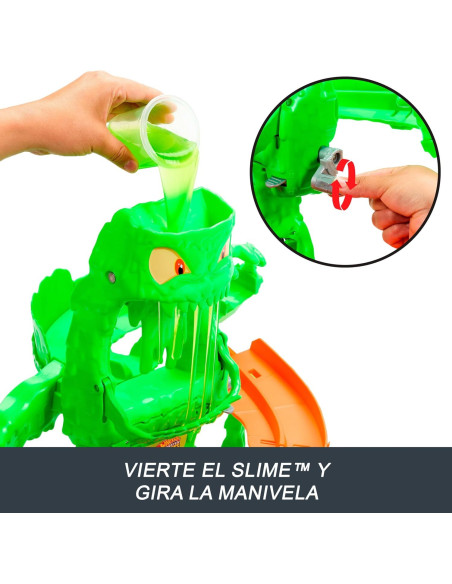 Hot Wheels Monster Trucks Pista Mutant Monster Takedown