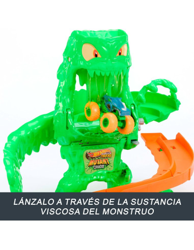 Hot Wheels Monster Trucks Pista Mutant Monster...