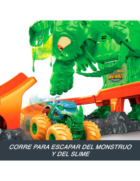 Hot Wheels Monster Trucks Pista Mutant Monster Takedown