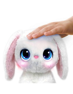 My Fuzzy Friends - Poppy Bunny, Peluche de Conejo Blanco... 2