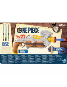Nerf One Piece Going Merry Lanzador con Funda y 8 Dardos... 2