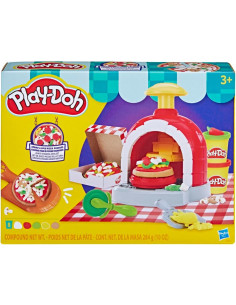 Play-Doh, Set de Juego Pizzas Sella y Gira, 8 Accesorios...