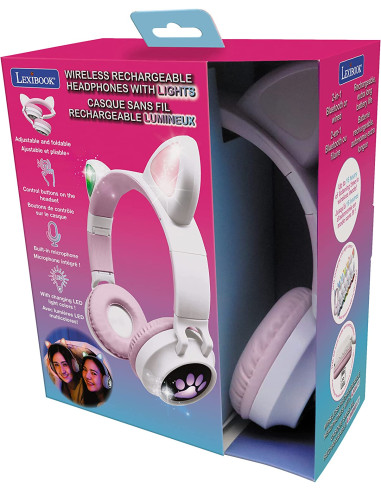 Auriculares Cat Ears 2en1 Bluetooth