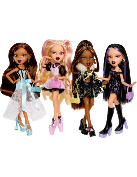 Bratz Stylin’ Birthdayz - Muñeca de Moda Jade con Camiseta Talla XL Unisex