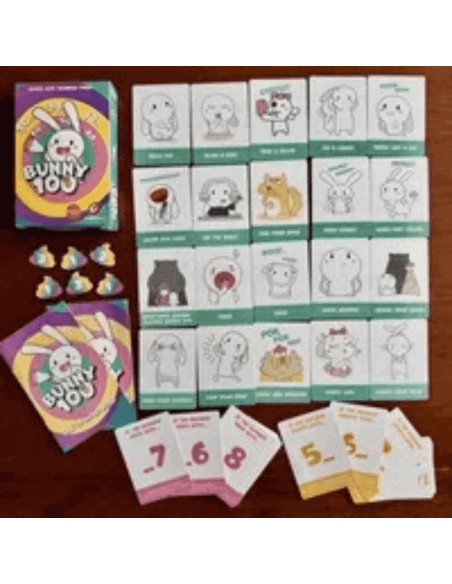 Bunny 100 Juego de Cartas Familiar