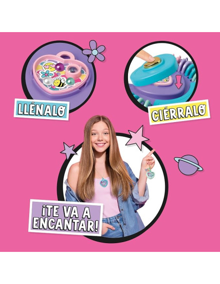Click & Lock- Diseña Tus Joyas, Joyas con Mensaje, Decora con Cuentas