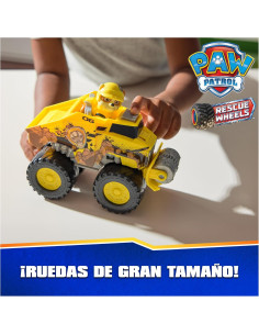 Paw Patrol Patrulla Canina Rubble y Excavadora Rescue... 2